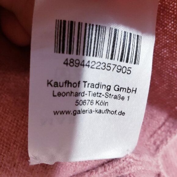 Mark Adam New York 100% Cashmere Split Side Sweater Ribbed Drop Shoulder 38 US 8 - Picture 8 of 12